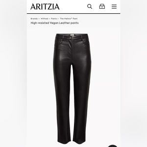 Aritzia melina pant in black